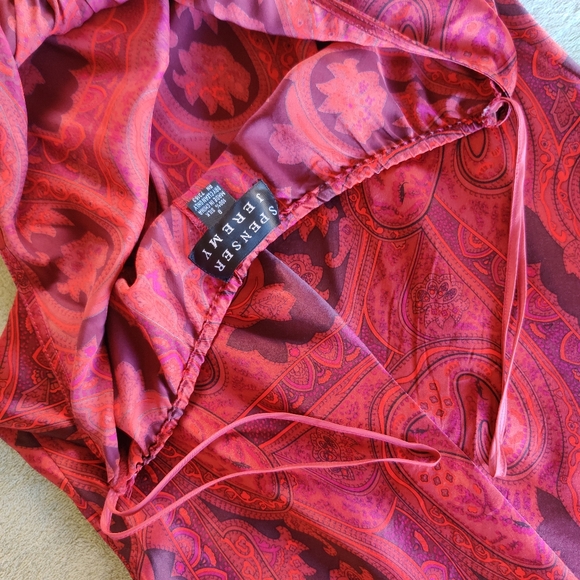 SOLD.......Stunning Silk Halter Dress - Picture 6 of 15